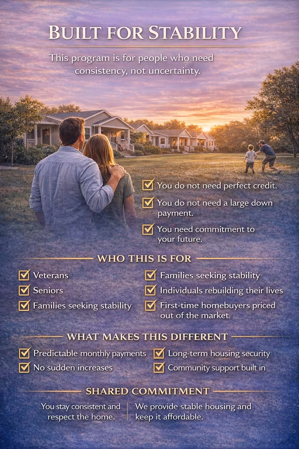 FOR HOMEBUYERS AND RESIDENTS